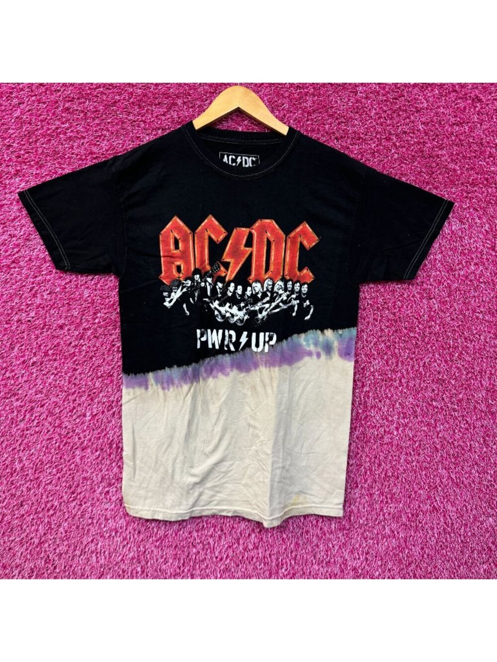 AC/DC Power Up Album Art Heavy Metal Dip Dye small
